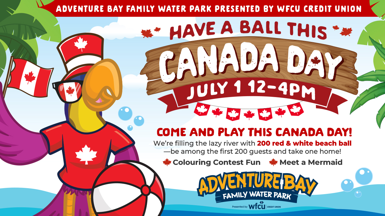Canada Day event at Adventure Bay